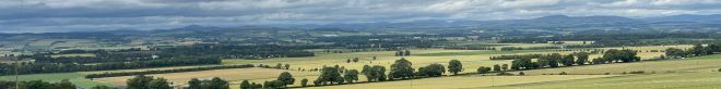 View towards Cairngorm mountains